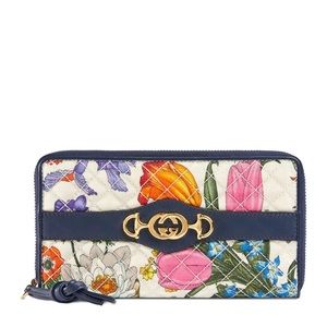 Authentic gucci floral wallet